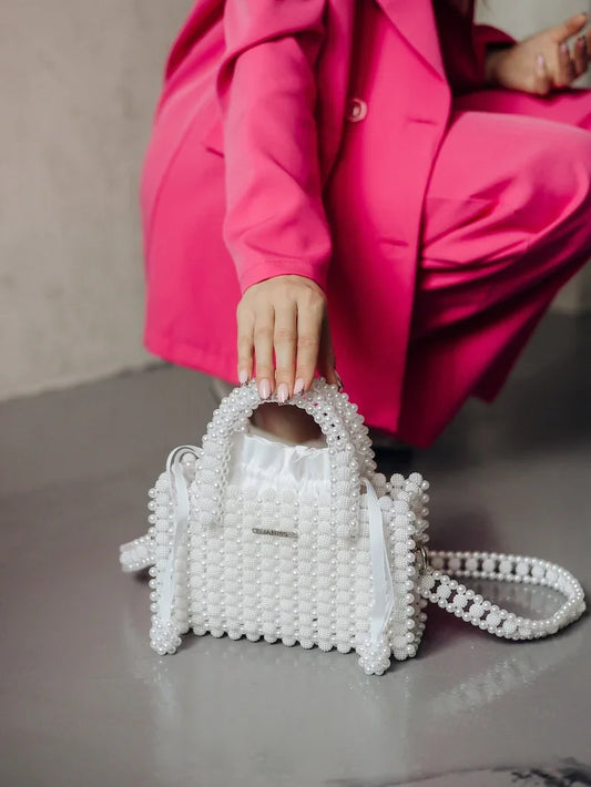 Élise Pearl Atelier Top Handle Bag