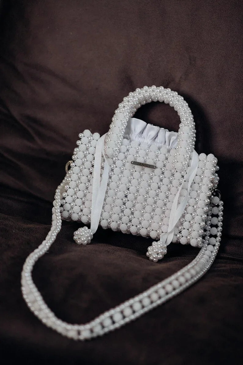 Élise Pearl Atelier Top Handle Bag