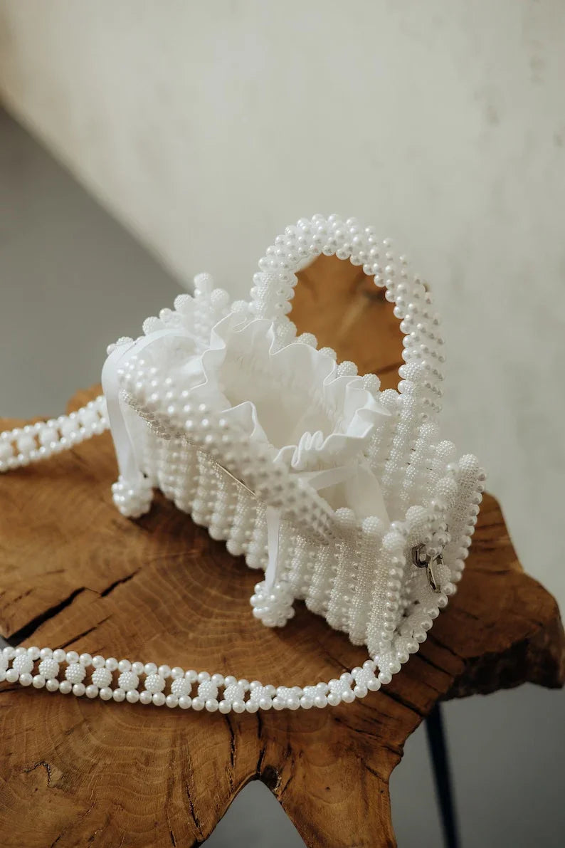 Élise Pearl Atelier Top Handle Bag