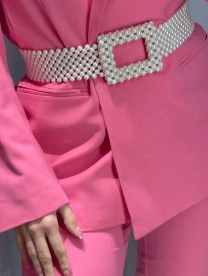 Regal Pearl Buckle Belt