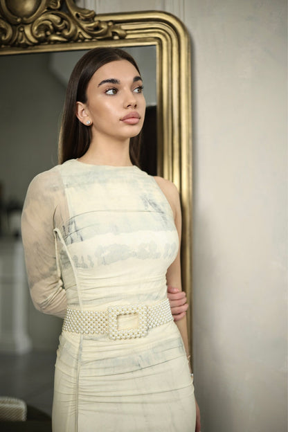 Regal Pearl Buckle Belt