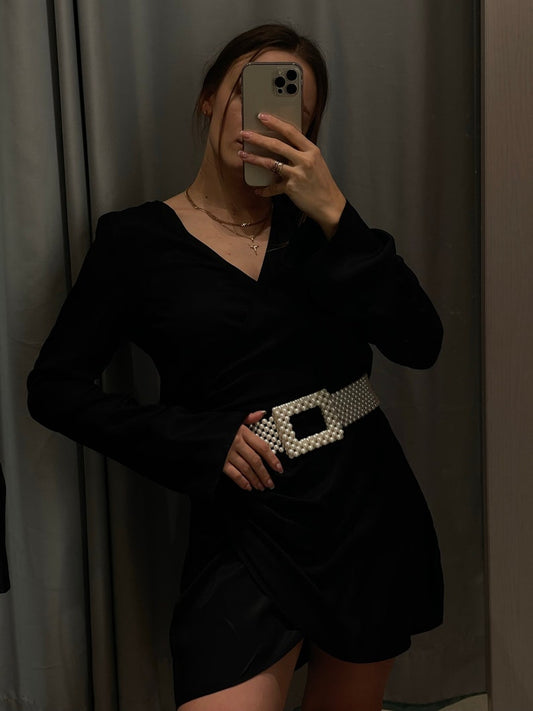 Regal Pearl Buckle Belt