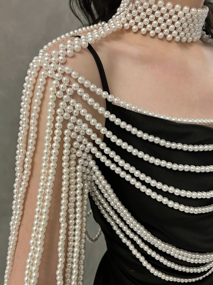 Chic Pearl Body Chain - My Store