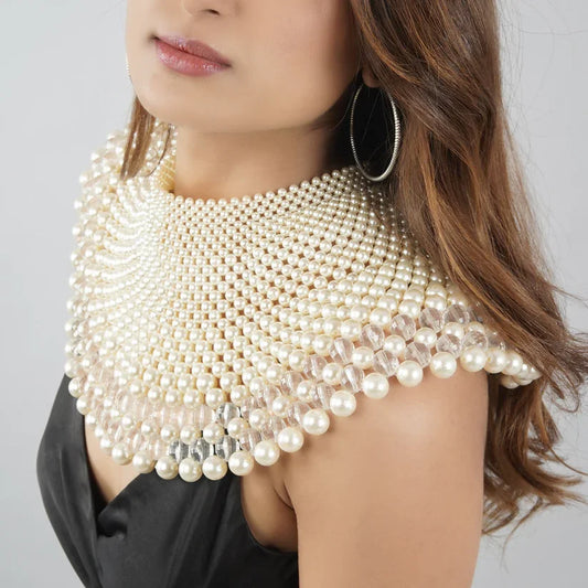 Regal Pearl Choker – Timeless Elegance Inspired by Deepika Padukone
