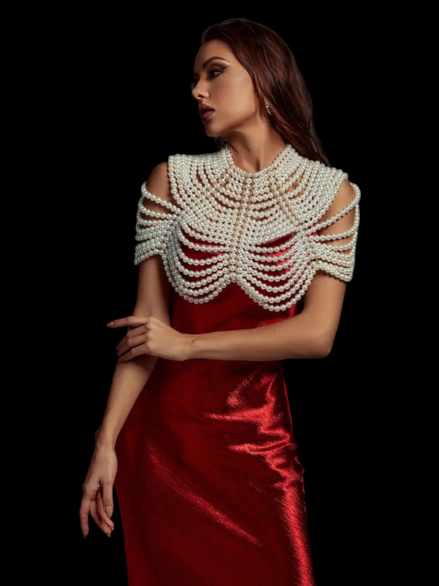 Luxe Pearl Body Chain - Elegance Redefined - My Store