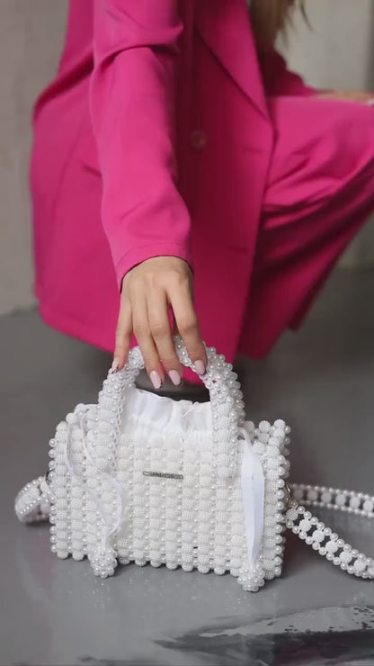 Élise Pearl Atelier Top Handle Bag